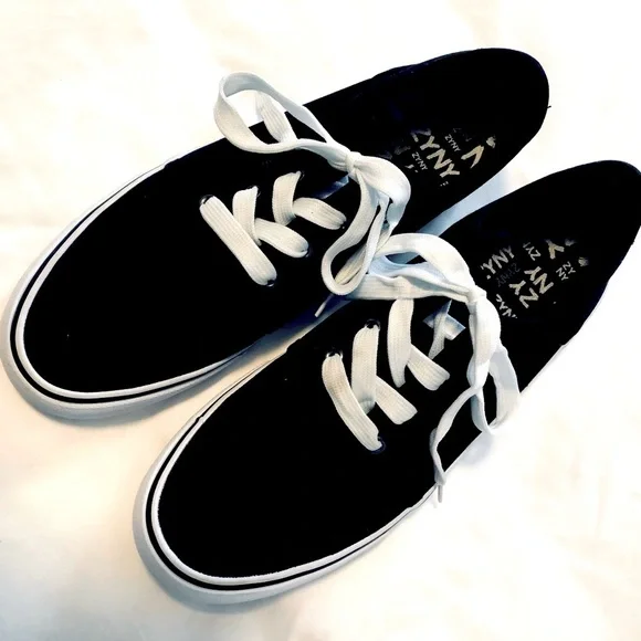 Zoo York Sneaker Mens 12 Black Skateboarder Lace Up Casual Comfort Runner LowTop - Picture 2 of 15